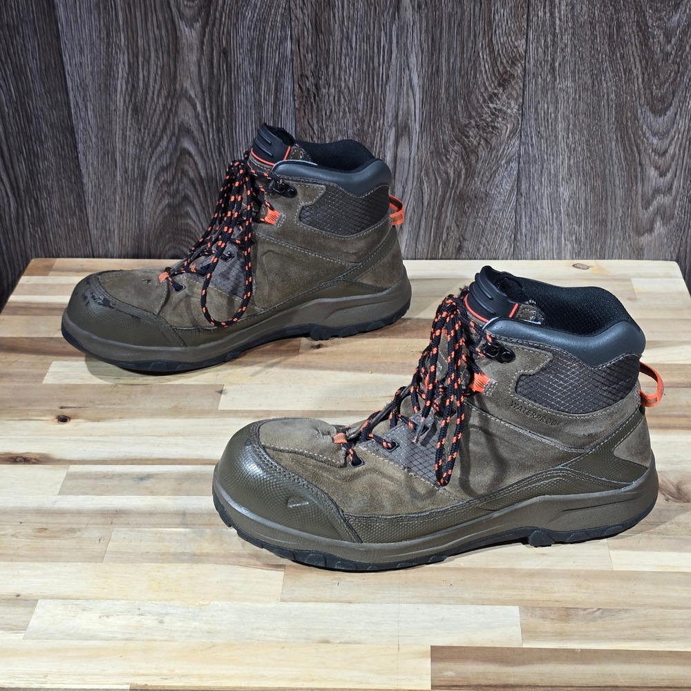 Red Wing 6603 Men's 8 D Waterproof Safety Toe‎ Brown Leather Work Boots Hiker